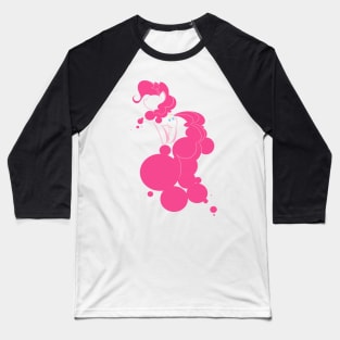 Bubbly Pink Baseball T-Shirt